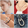 36Pcs 6 Styles Alloy Rhinestone Pendants FIND-TA0010-05-9