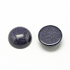 Synthetic Blue Goldstone Cabochons G-R416-20mm-34-2