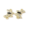 Alloy Enamel Connector Charms PALLOY-D011-06LG-4