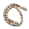 Natural Shoushan Stone Beads Strands G-B155-D09-3