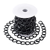 Aluminium Twisted Chains Curb Chains CHA-TA0001-05EB-3