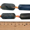 Dyed & Heated Natural Banded Agate Beads Strands GG-CBAB9C6-D01-01-4