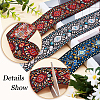WADORN® 5.46M 3 Styles Ethnic Style Embroidery Polyester Ribbons SRIB-WR0001-03-4