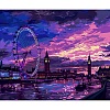 Night View of The Seine Theme DIY Diamond Painting Kit PW-WG0613E-07-1