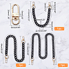   3Pcs 3 Style Acrylic Curb Chains Bag Straps DIY-PH0003-80-5