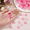 200Pcs Acrylic Beads Caps OACR-FH0001-059-3