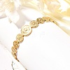 304 Stainless Steel Sun Cuff Bangles BJEW-F457-25G-6