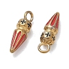 304 Stainless Steel Enamel Pendants STAS-K330-20G-2