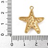 304 Stainless Steel Pendants STAS-K312-09B-G-3