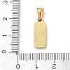 304 Stainless Steel Pendants STAS-Z120-03R-G-3