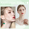 1830Pcs 5 Styles ABS Plastic Imitation Pearl Beads MACR-SP0001-03C-5