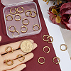 10 Pairs Ion Plating(IP) 304 Stainless Steel Huggie Hoop Earrings EJEW-BBC0002-19B-3