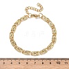 6MM 304 Stainless Steel Lumachina Chain Bracelets SA-CBA2696-14G-5