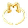 Rack Plating Brass Open Cuff Rings RJEW-S394-01G-M-3