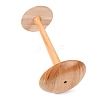 Wooden Dome Shaped Stem Hat Rack AJEW-I051-01B-01-4