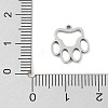 Non-Tarnish 304 Stainless Steel Charms STAS-Z054-01P-3