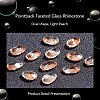 Pointed Back Glass Rhinestone Cabochons RGLA-OC0001-03D-4