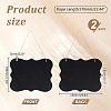 Wooden Double Sided Hanging Chalkboard Signs HJEW-WH0036-86B-2