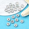 Brass Rhinestone Spacer Beads RB-A014-L6mm-28S-NF-4