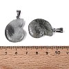 Natural Labradorite Pendants G-Q601-45B-3