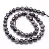 Natural Larvikite Beads Strands G-G736-01-10mm-2