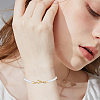 1pc Adjustable Nylon Cord Slider Bracelets for Women BJEW-LP0001-33V-G-4