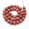Natural Quartz Beads Strands G-N355-10mm-22-2