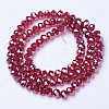 Electroplate Glass Beads Strands LS-EGLA-A034-T8mm-A06-2