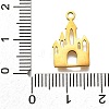 201 Stainless Steel Pendants STAS-R136-11G-3