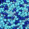 Opaque & Transparent Glass Seed Beads SEED-Q041-06E-3