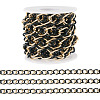 2m Aluminium Two Tone Rhombus Link Chains CHA-TA0001-41BG-1