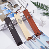 HOBBIESAY 3Pcs 3 Colors Chinese Style Hollow Out Wooden Bookmarks AJEW-HY0001-10-5