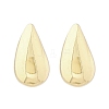 Teardrop Brass Stud Earrings EJEW-Q015-20A-G-4