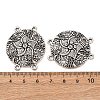 Tibetan Style Alloy Multi-Strand Links FIND-C094-15AS-3