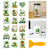 18Pcs Plastic Silhouette Paper DIY-WH0610-019-1