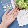 24Pcs 12 Style 304 Stainless Steel Pendants STAS-UN0024-37-2