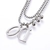 (Jewelry Parties Factory Sale)304 Stainless Steel Multi-strand Bracelets BJEW-H574-01P-3