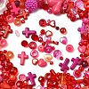 Opaque & Transparent Acrylic Beads SACR-XCP0001-06G-1