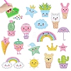 Mixed Cartoon Shape DIY Diamond Sticker Kits PW-WG76F6F-01-2