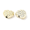 Plating CCB Plastic Waffle Beads PACR-C004-08G-2