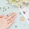 Unicraftale 30Pcs 3 Style 201 Stainless Steel Beads STAS-UN0045-48-4