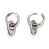 Tarnish Resistant Soda Pull Tab Earrings EJEW-JE04398-2