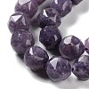 Natural Lepidolite Beads Strands G-NH0021-A07-02-4