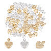60Pcs 2 Colors Brass Charms KK-HY0001-96-1