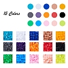 1500Pcs 15 Colors PE DIY Melty Beads Fuse Beads Refills DIY-YW0003-23-2