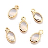 Eco-Friendly Brass with Glass Pendants X-KK-K268-01F-1