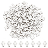 100Pcs CCB Plastic Beads CCB-LP0001-02-1