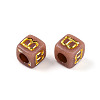 Plating Acrylic Beads OACR-N140-01B-B-2