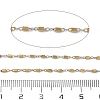 Two Tone 304 Stainless Steel Cuboid Link Chains CHS-G050-02GP-2