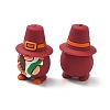 3D Thanksgiving Day Food Grade Silicone Focal Beads SL-CBA05A0-04-2